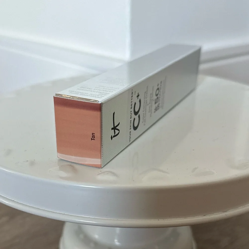 IT Cosmetics CC+ Cream Full-Coverage Foundation With SPF 50+ - Color: Tan -NEW!